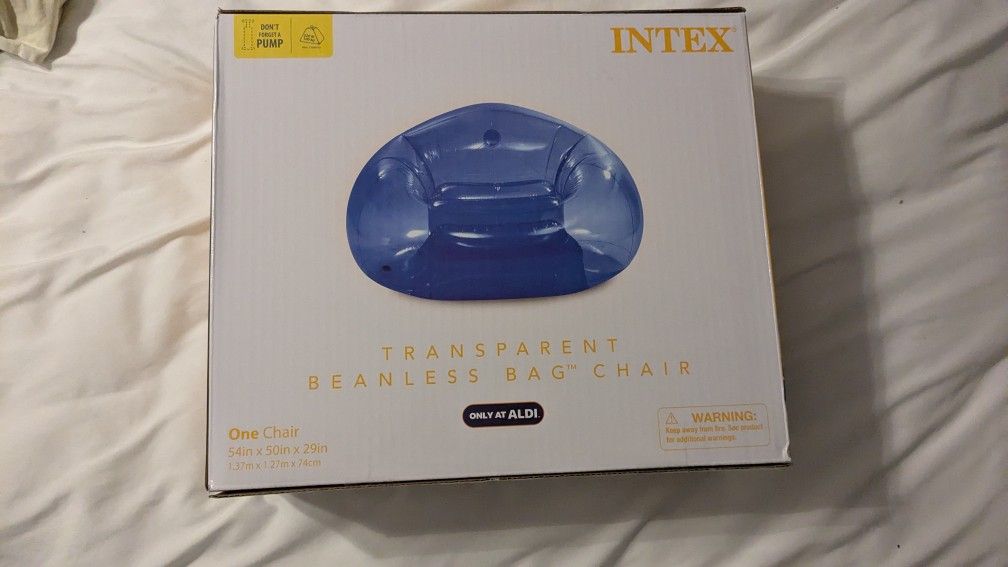 Transparent Beanless Bag Chair