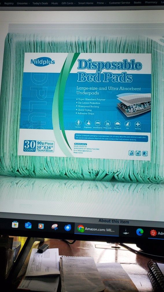 Mildplus 30 Premium Underpads