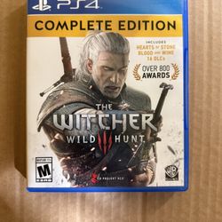 The Witcher Wild Hunt Complete Edition ( PS4)