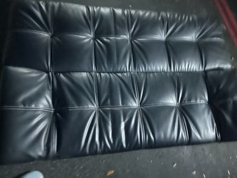 Black futon