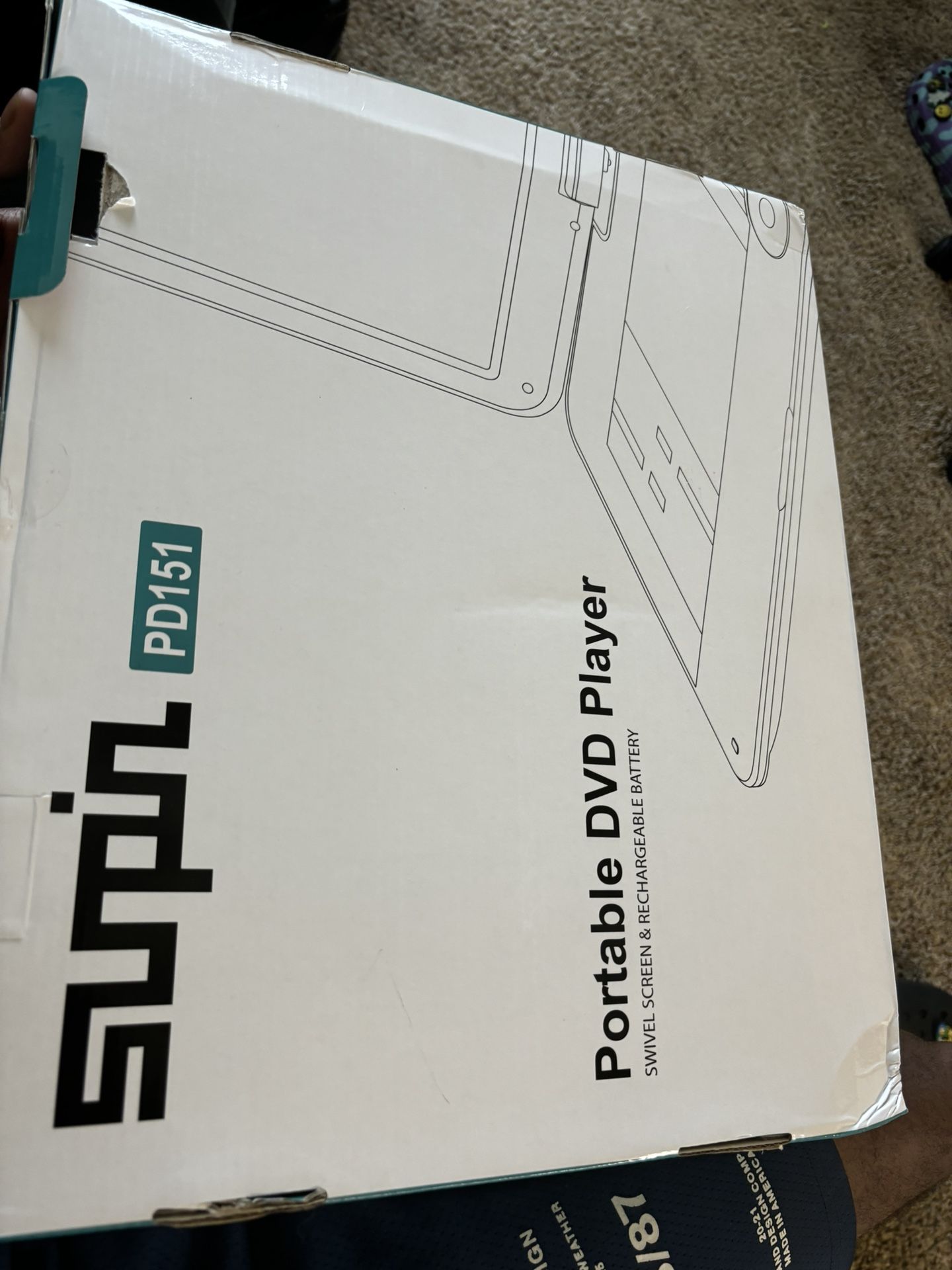 Surpin 17.9 DVD Player