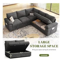 Sectional Couch With Storage 