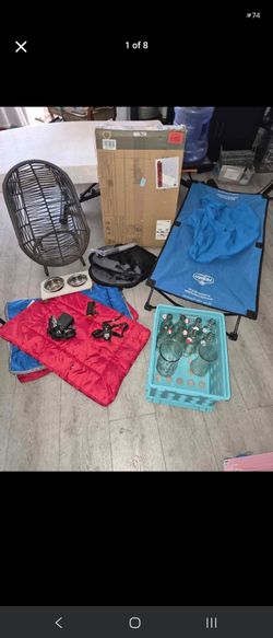 Toddler Bed with Mattress,  child cot, portable dog create etc