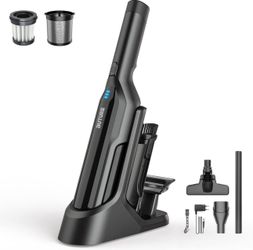 BUTURE Handheld Vacuum Cordless, 17000PA Hand Vacuum with 170W Brushless Motor