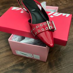 Woman’s New  Red Dress Shoes