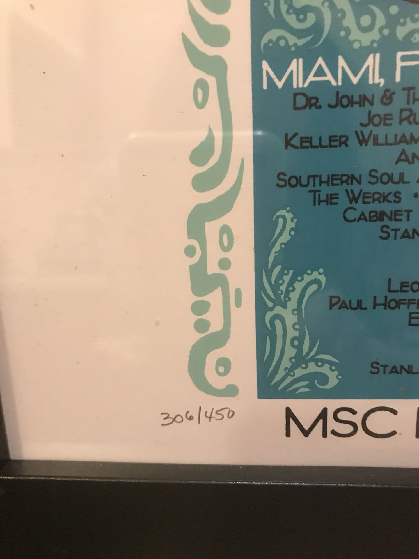 JAM CRUISE 14 Signed And Numbered 306/450