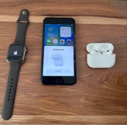 Apple Bundle: iPhone, Watch, & AirPods!