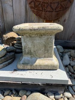Beautiful cement pot