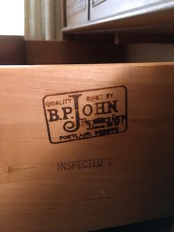 Bp John furniture/with large mirror.