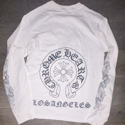 chrome heart white long sleeve