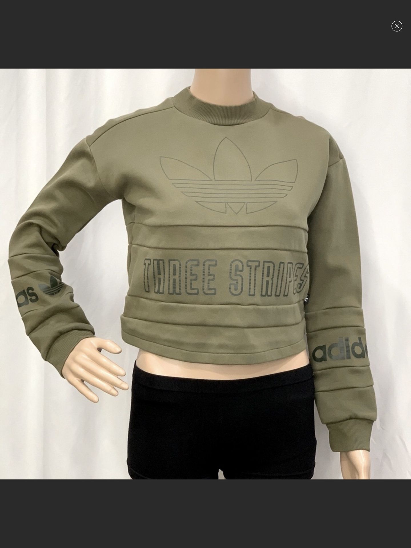 URBAN OUTFITTERS ADIDAS MOTO CROP PULLOVER 📦