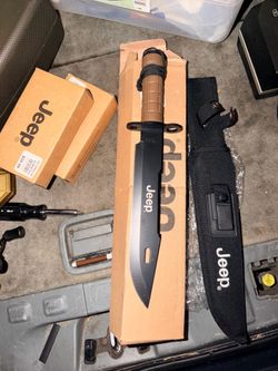 3 jeep knives new in box