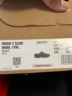 New Merrell Moab 2 Wool Slides – Women’s Size 8