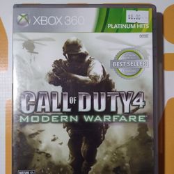 Call Of Duty 4 Modern Warfare (XBOX 360)