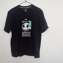 Primark Black and White Nightmare Before Christmas Jack Skellington T-Shirt