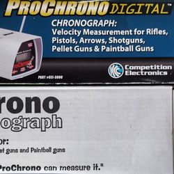 VELOCITY MEASUREMENT WITH PROCHRONO DIGITAL 