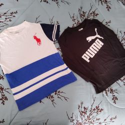 Polo & Puma Shirts 4 Kids