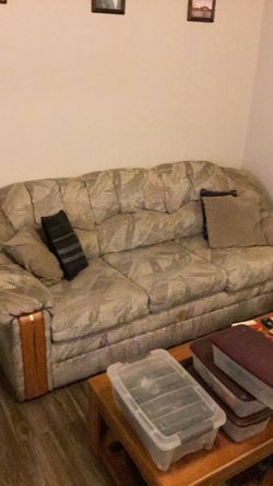 Overstuffed Pillow-back Design Sofa