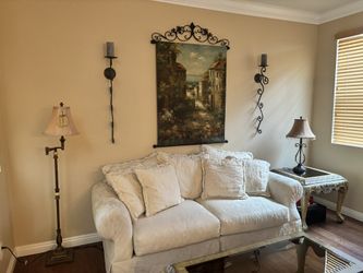 Living Room Couch, Coffee Tables, Hallway Tables and 6-8 Person Dinner Table