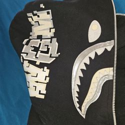 Bape Digital Shark Full Zip Up Hoodie