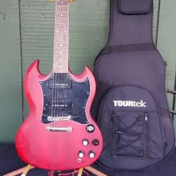 Epiphone SG Classic Worn P-90S Mahogany