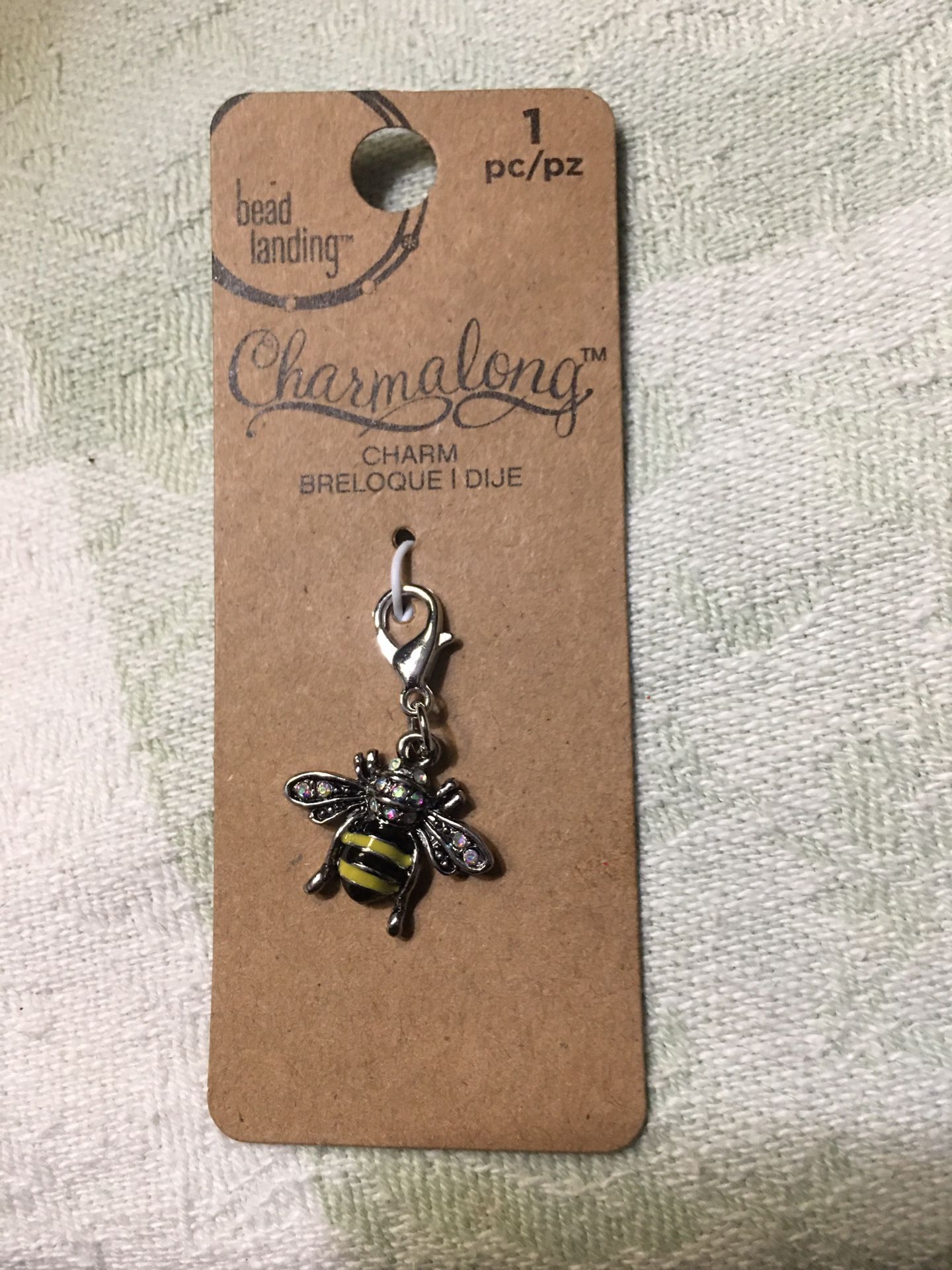 Bead Landing Charmalong Charm Bumble Bee