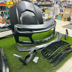 2010-2015 Chevrolet Camaro ZL1 bumper unpainted &   Hood Aluminum new