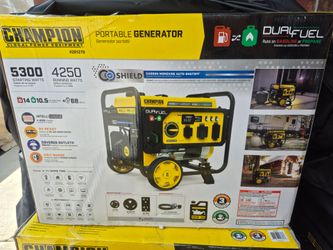 Generador Champion 5300watts Dual fuel gasoline or propane brand new