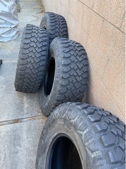 Hankook dynapro MT 37/12.50R17 tires