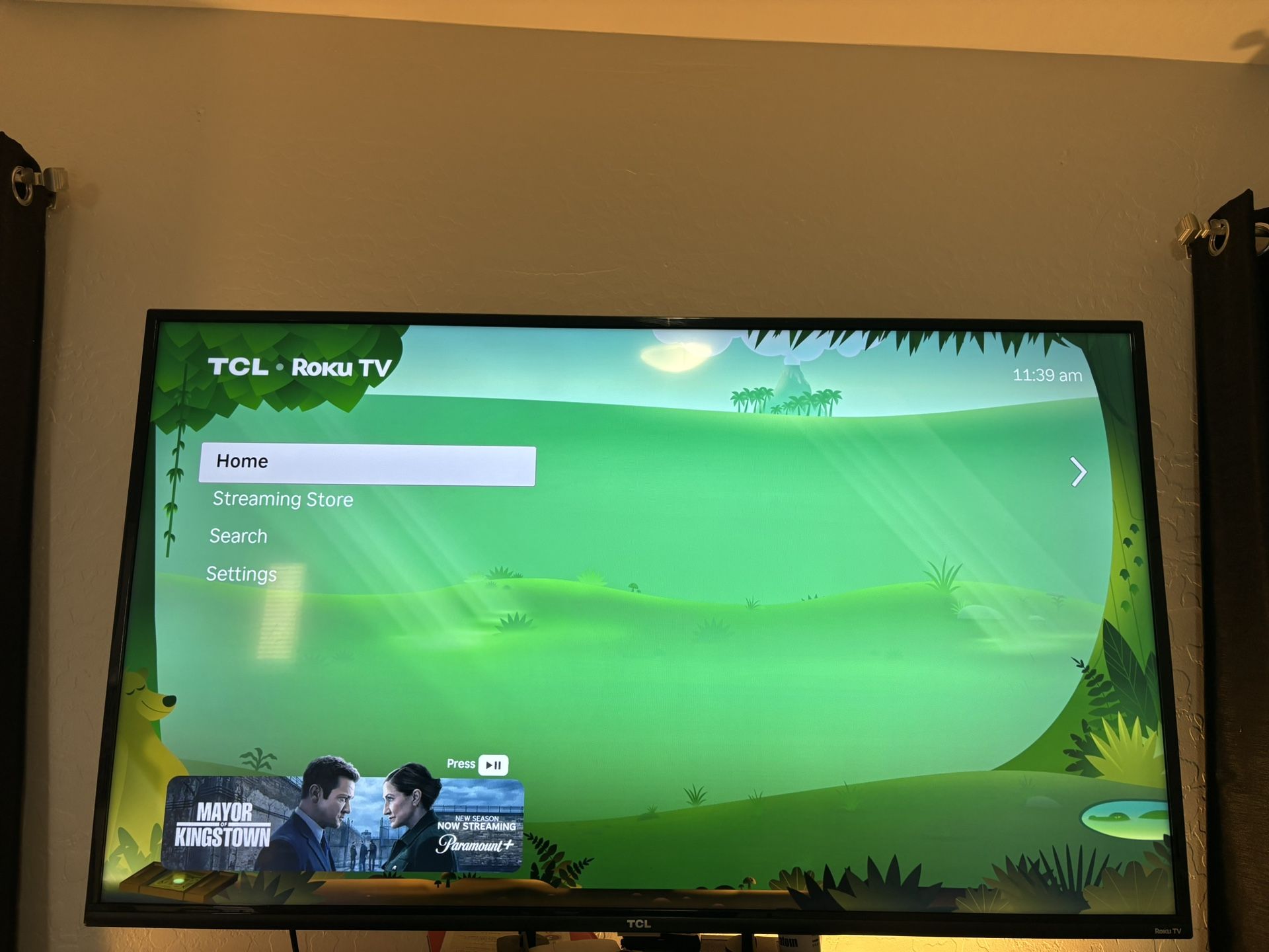 50 inch TCL 4k smart tv w/ ROKU (read description!) NEED GONE 