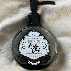 Silver Body Oil