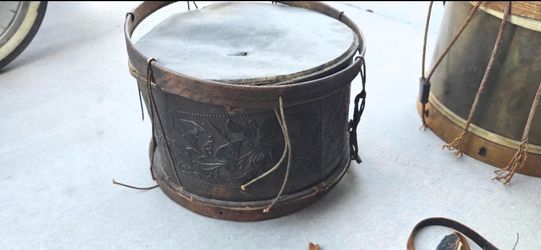 Antique Military Snare Drum