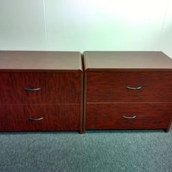 OFFICE/HOME FILE CABINET 2 DRAWERS LATERAL FILE CABINET 