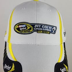 NASCAR Sprint Cup Series Pit Crew Challenge 2012 White Stretch Fitted Hat Cap