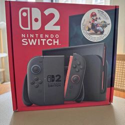 Nintendo Switch 2 Console + Mario Kart World Game Bundle