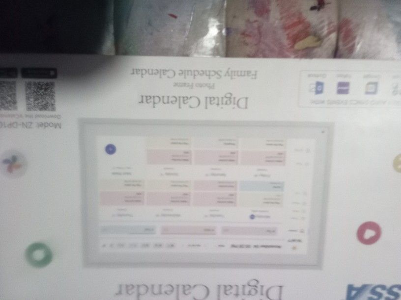 Digital Calendar ZN-DP100C