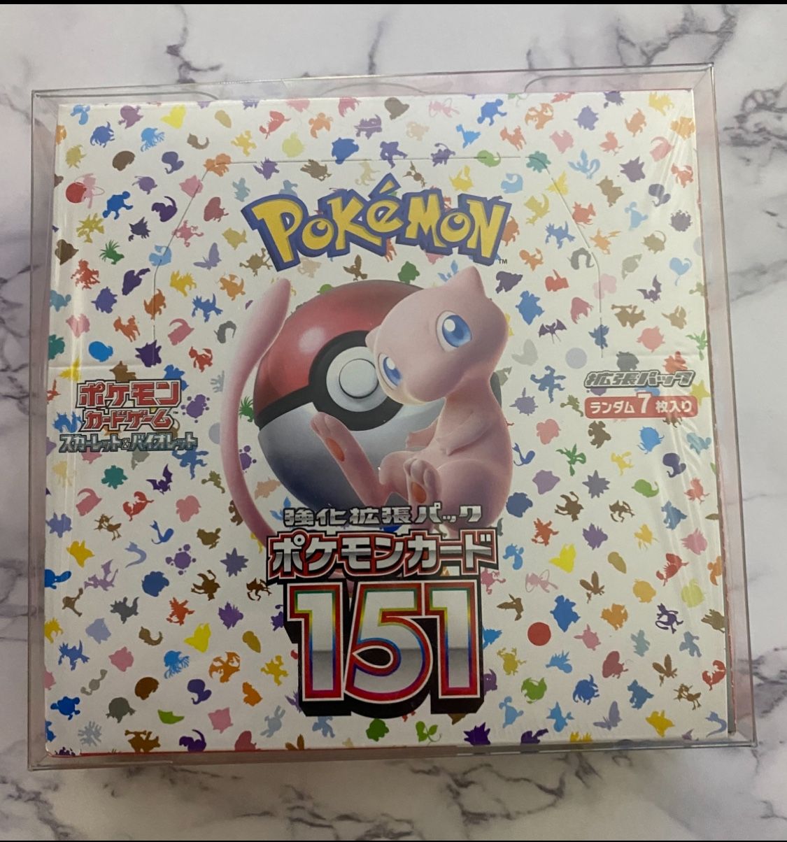 Pokémon 151 Scarlet & Violet Japanese Booster Box SEALED