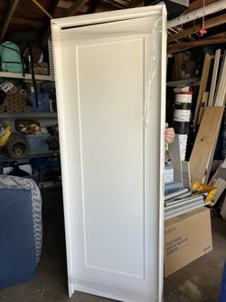 28 Inch Prehung One Panel Shaker Door