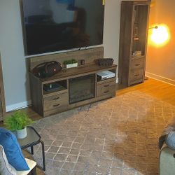Living Room Furniture, Entertainment Center