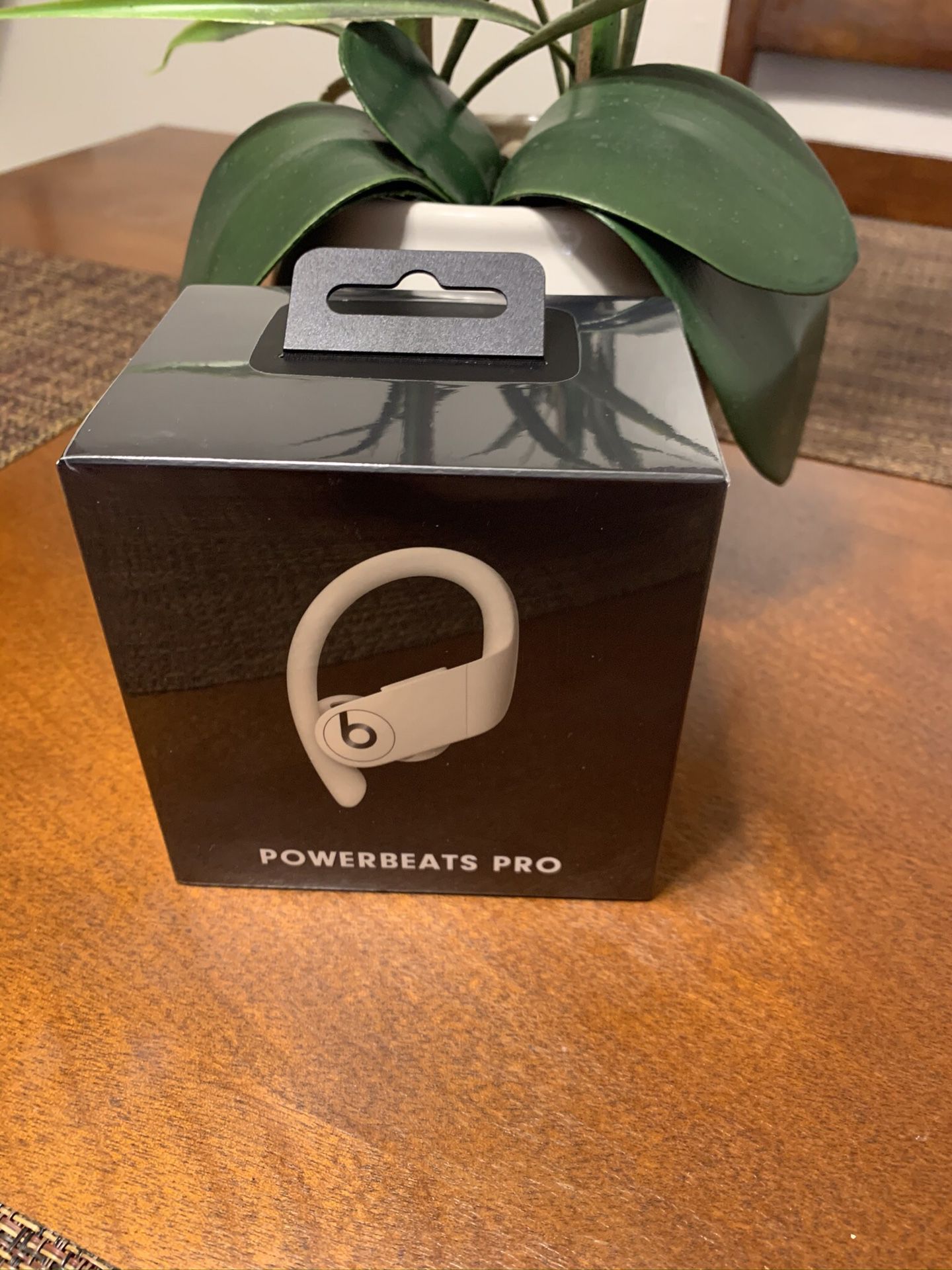 powerbeats pro brand new authentic sealed box unopened still wrapped on it $120 Very FIRM