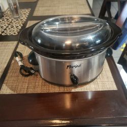 Parini Dual Compartment Slow Cooker 32oz