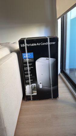 LG Portable AC 7,000 BTU (DOE) / 10,000 BTU (ASHRAE) – New in Box – $350 OBO