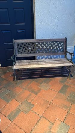Vintage style bench
