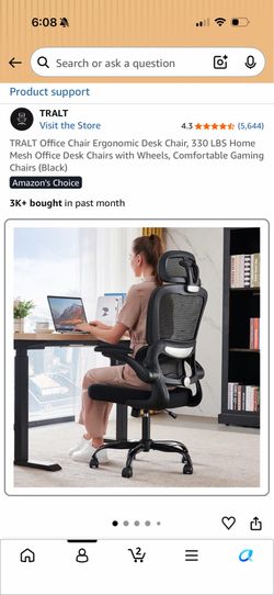 NEW  TRALT Ergonomic Office Desk Chair