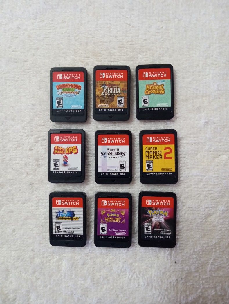 NINTENDO SWITCH GAMES