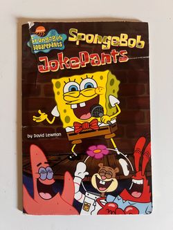SpongeBob Squarepants 2002 Scholastic Book