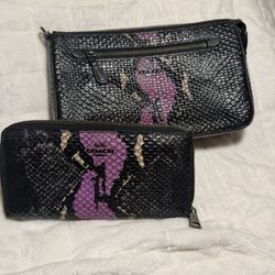 Authentic Coach Purse With Matching Wallet