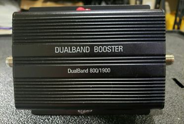  Signal Dual-Band Signal Booster 800/1900 MHz TS122551 Mobile Wireless
