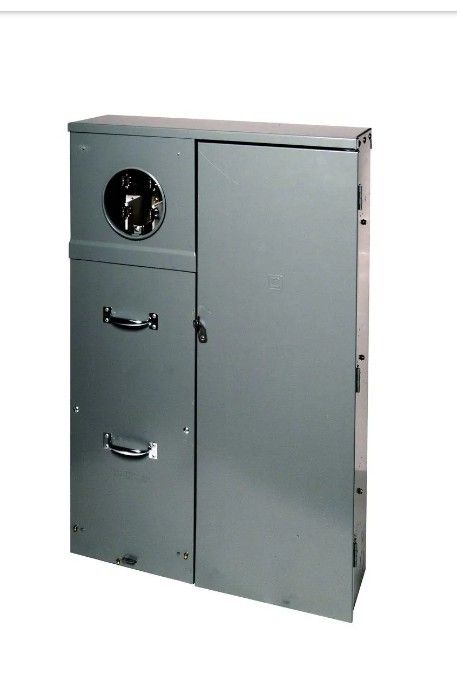 400 Amp Electrical Panel Meter Combination 