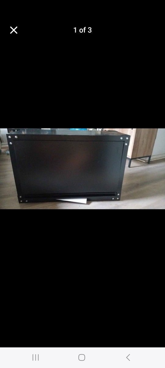 Black Metal Cabinet